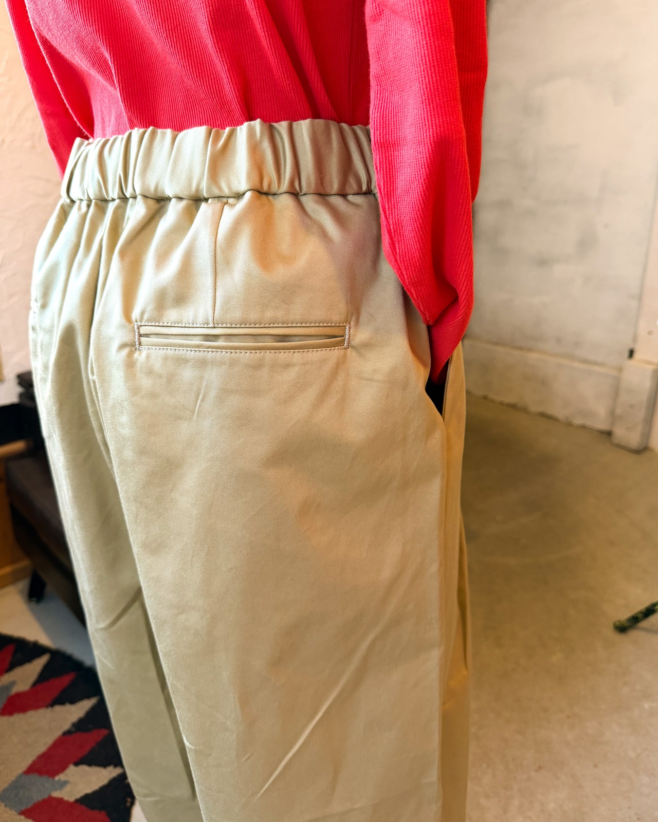 【maison de soil WOMEN】2TUCK WIDE EASY PANTS