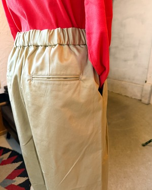 【maison de soil WOMEN】2TUCK WIDE EASY PANTS