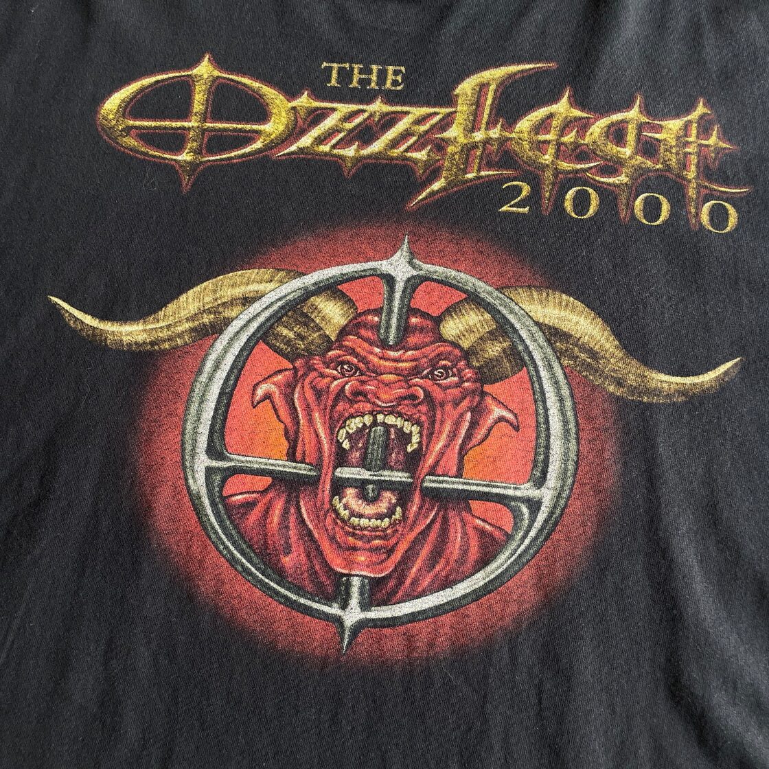 00年代 OZZFEST 2000 オズフェス 両面プリント バンドTシャツ メンズXL 
