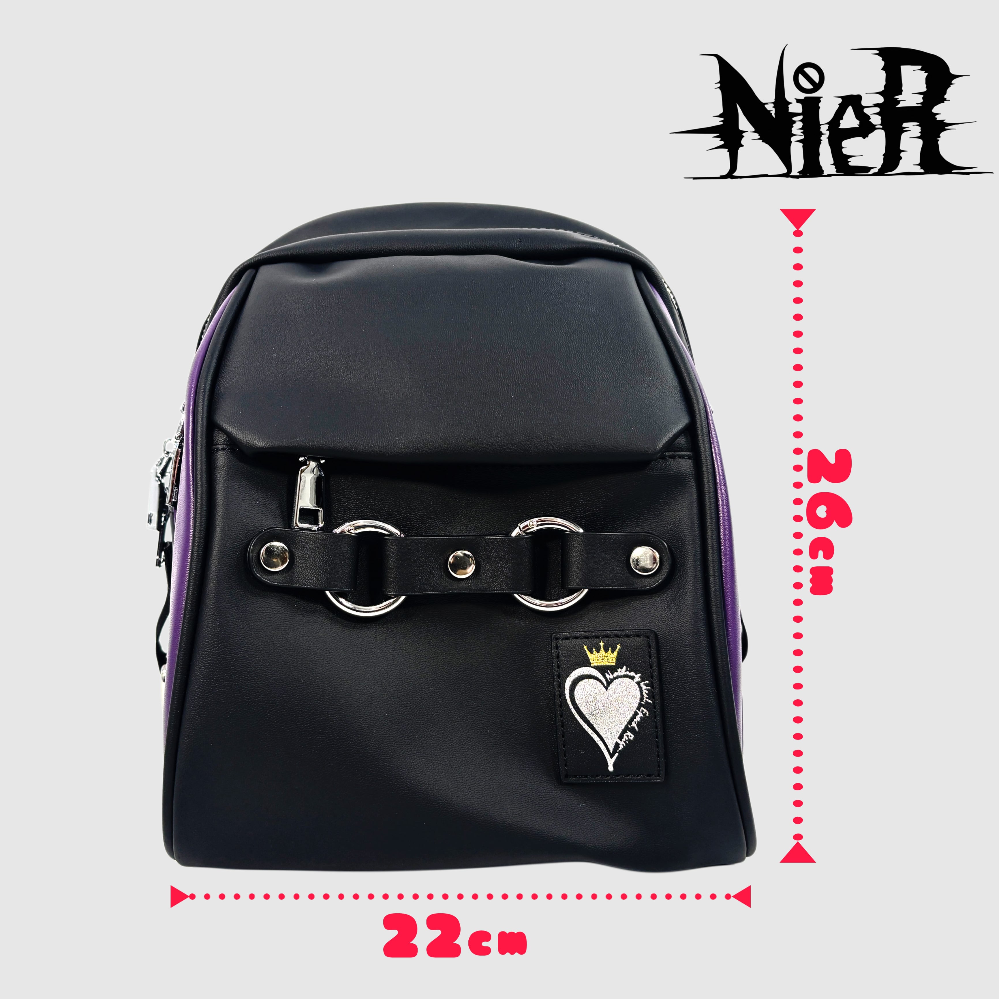 新作先取り39点MEGA SALE》HIGH QUALITY RUCKSACK【BLACK×PURPLE
