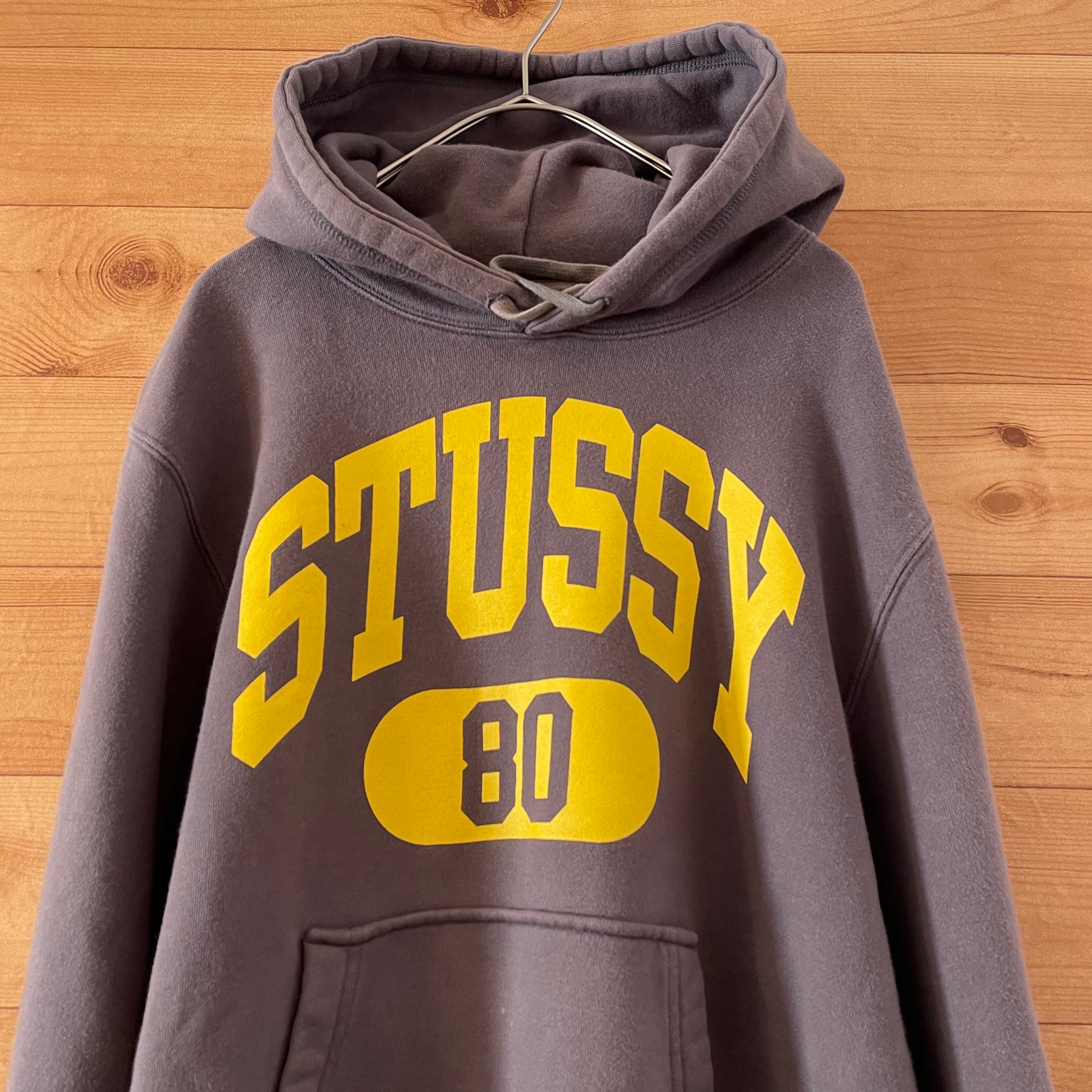 公式激安 STUSSY ステューシー背中ビッグロゴ スウェット パーカー