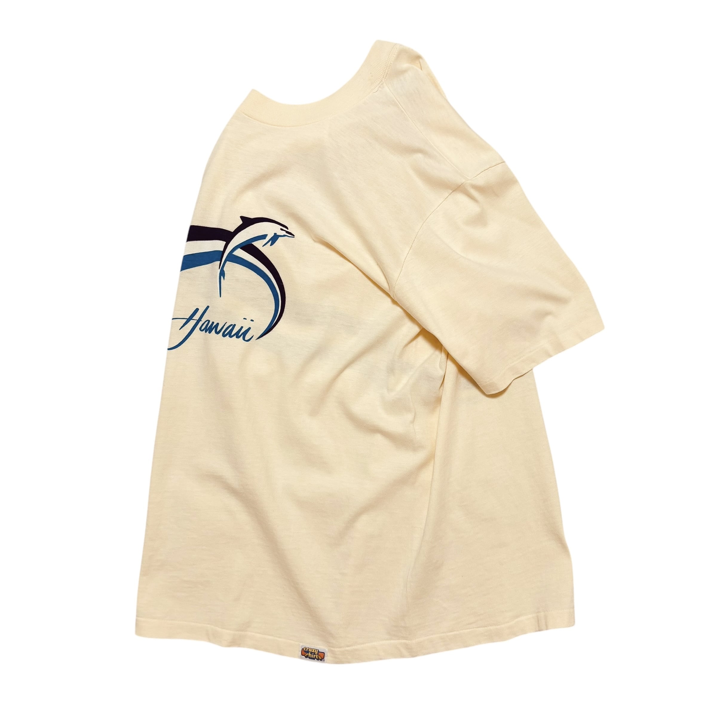 古着 クレイジーシャツ crazy shirts イルカ 半袖 Tシャツ