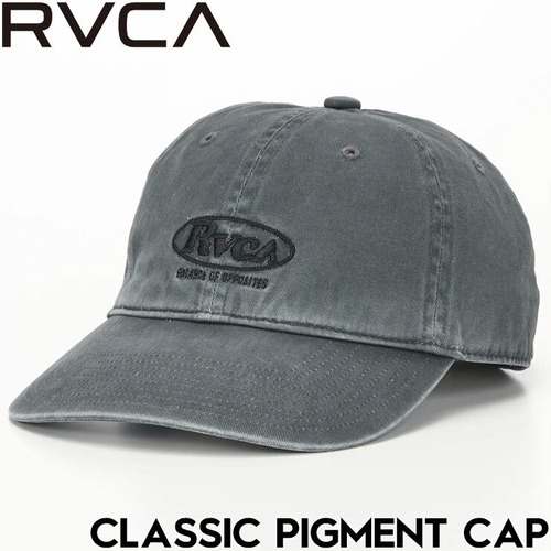 RVCA ルーカ CLASSIC PIGMENT CAP ストラップバックキャップ 帽子 BF042903 PTK 日本代理店正規品
