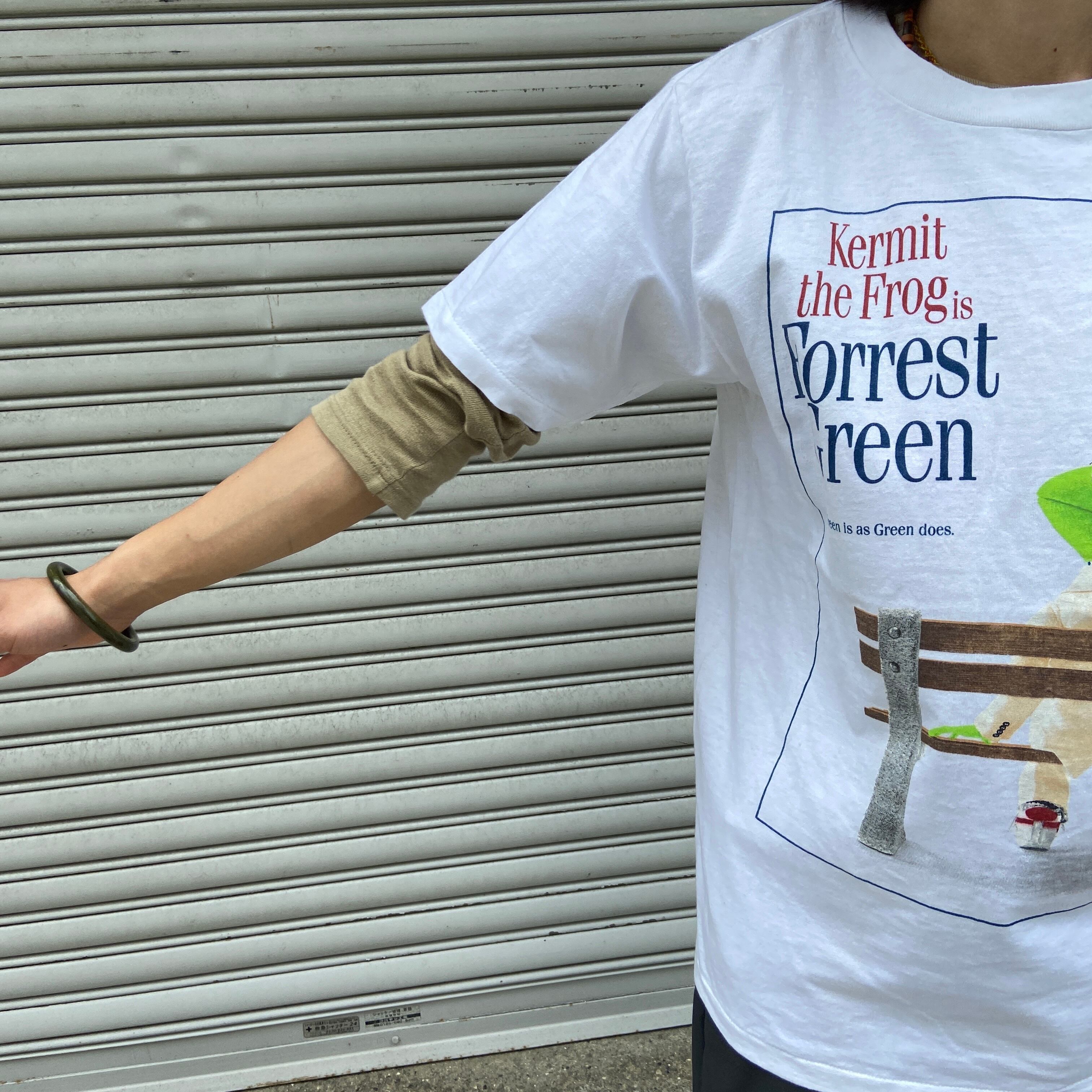 90s  Kermit 映画 Forrest Gump パロデTシャツＸＬ