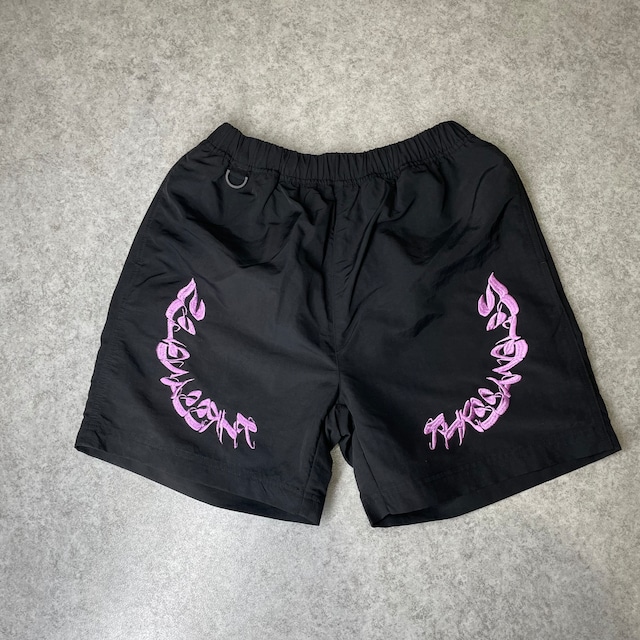 Nylon shorts -purple-