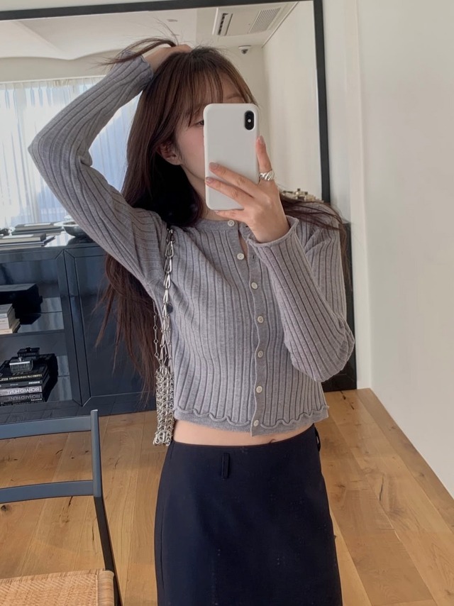 (即納) miel / Hey cardigan