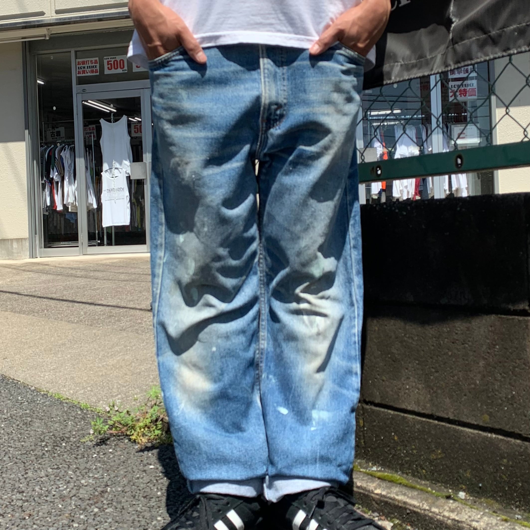 【ヴィンテージ】Levi's502アメカジデニムパンツ　W29usedBM3