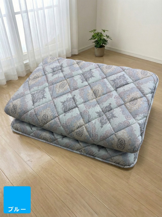 防ダニ　合繊敷ふとん　トセラー【シングル】【ピンク】【ブルー】