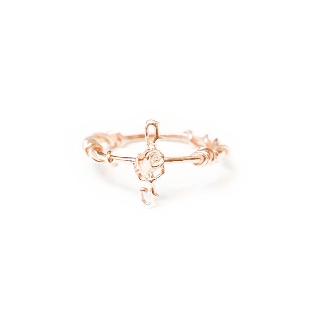 LL.T Rose WIRE RING  PINK