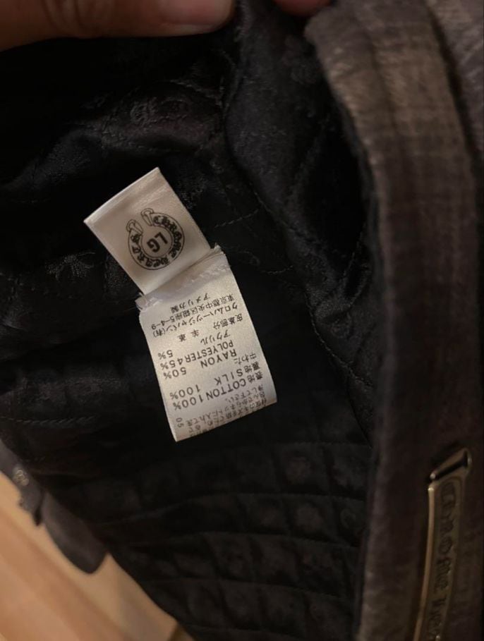 CHROME HEARTS クロムハーツ シャツ バンブルジャケット ネルシャツ