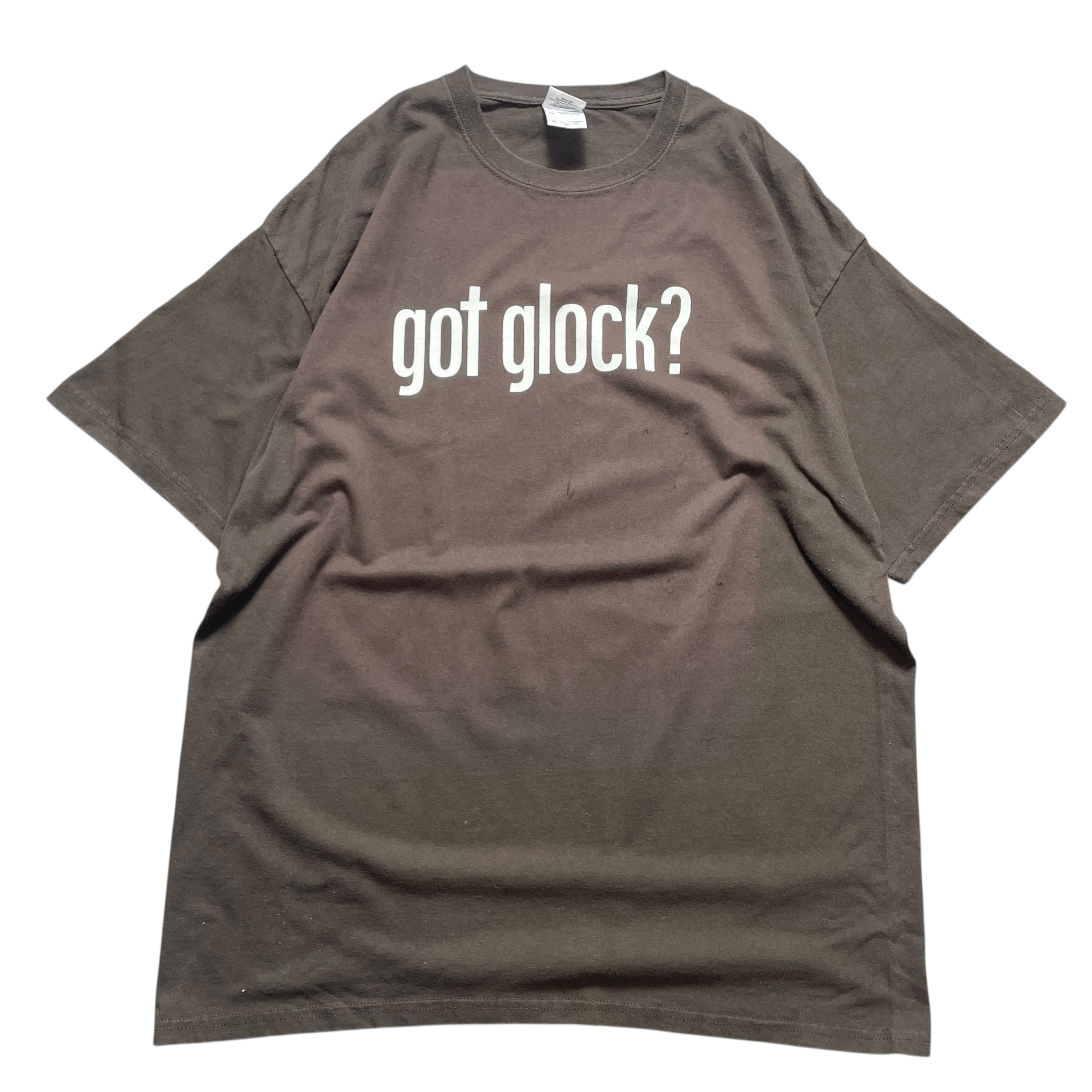 00s got glock? パロディ 企業 vintage T-shirt