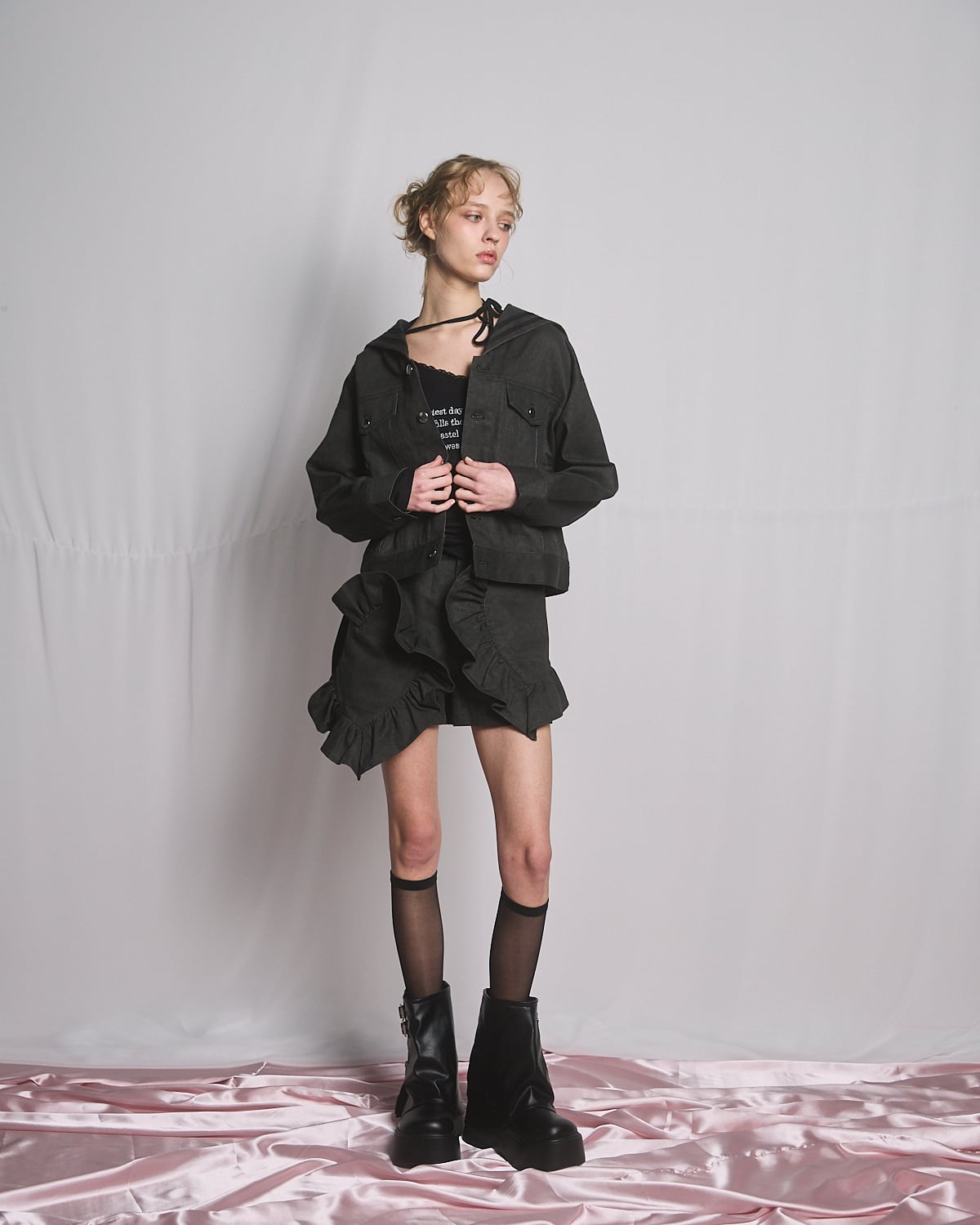S/S セーラーデニムジャケット | lilLilly official webstore