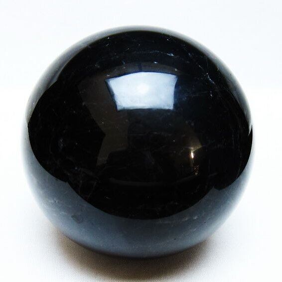 1.3Kg モリオン 丸玉 97mm 黒水晶 丸玉 モリオン スフィア 一点物 151-8572