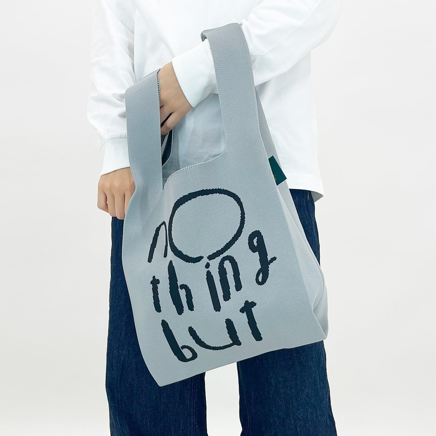 Kazuki Kamamura】鎌村和貴 KNIT MARCHE BAG nothing but ニット
