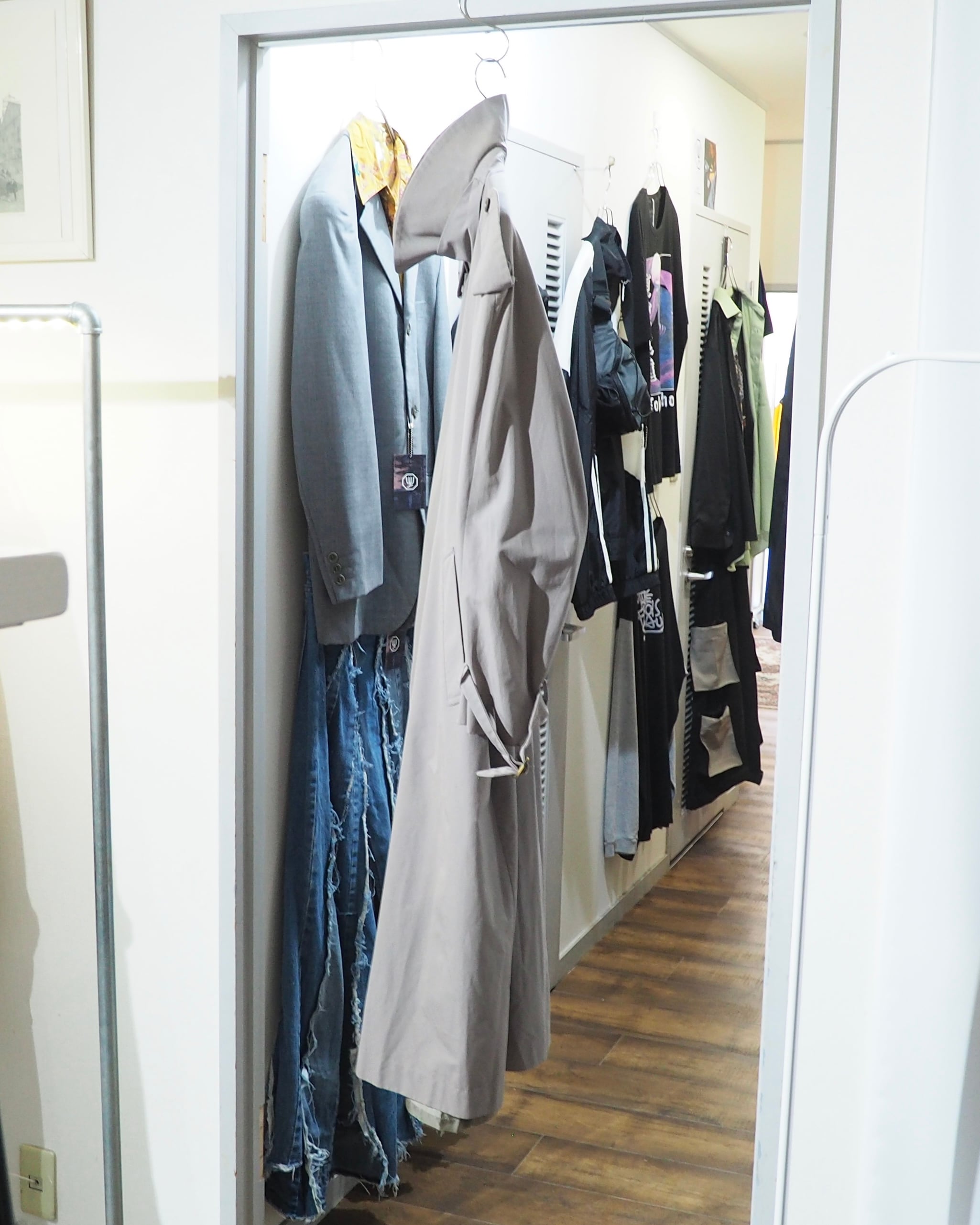 1980s ” Barreaux - 変形 ” Special vintage Long Trench coat