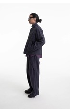 UNDERMINE Faux Denim Tech Shell Jacket