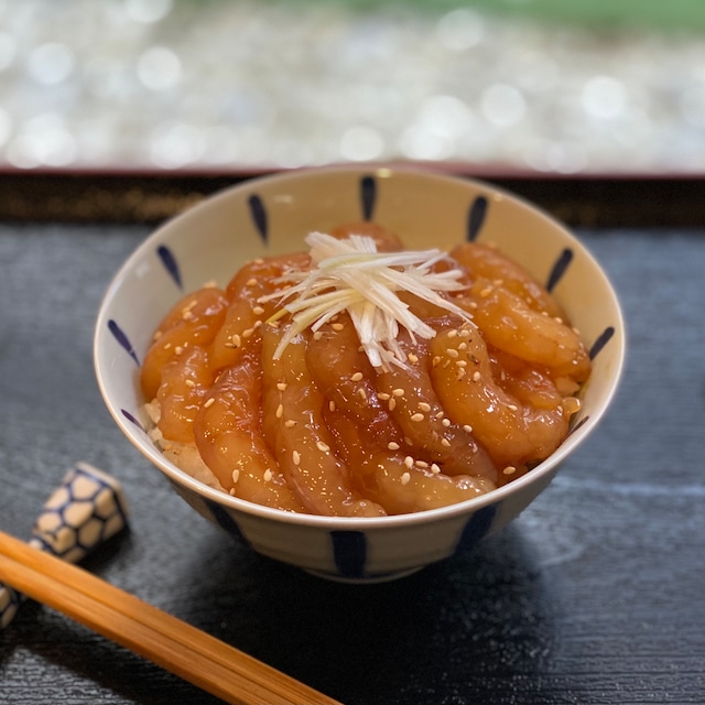 甘えび醤油漬け　１食入（１～２人前）