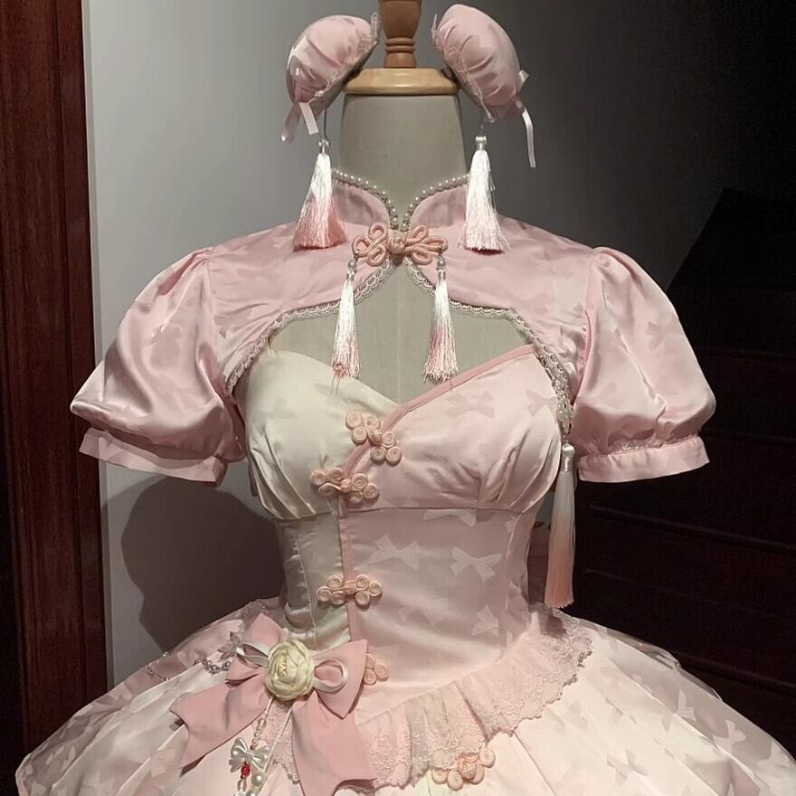 ゴスロリ通販 With U セットアップ ケープ ジャンパースカート バック