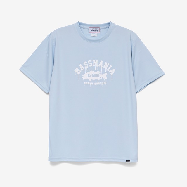 Drip Arch Logo Uv Dry Tee [F.BLUE]