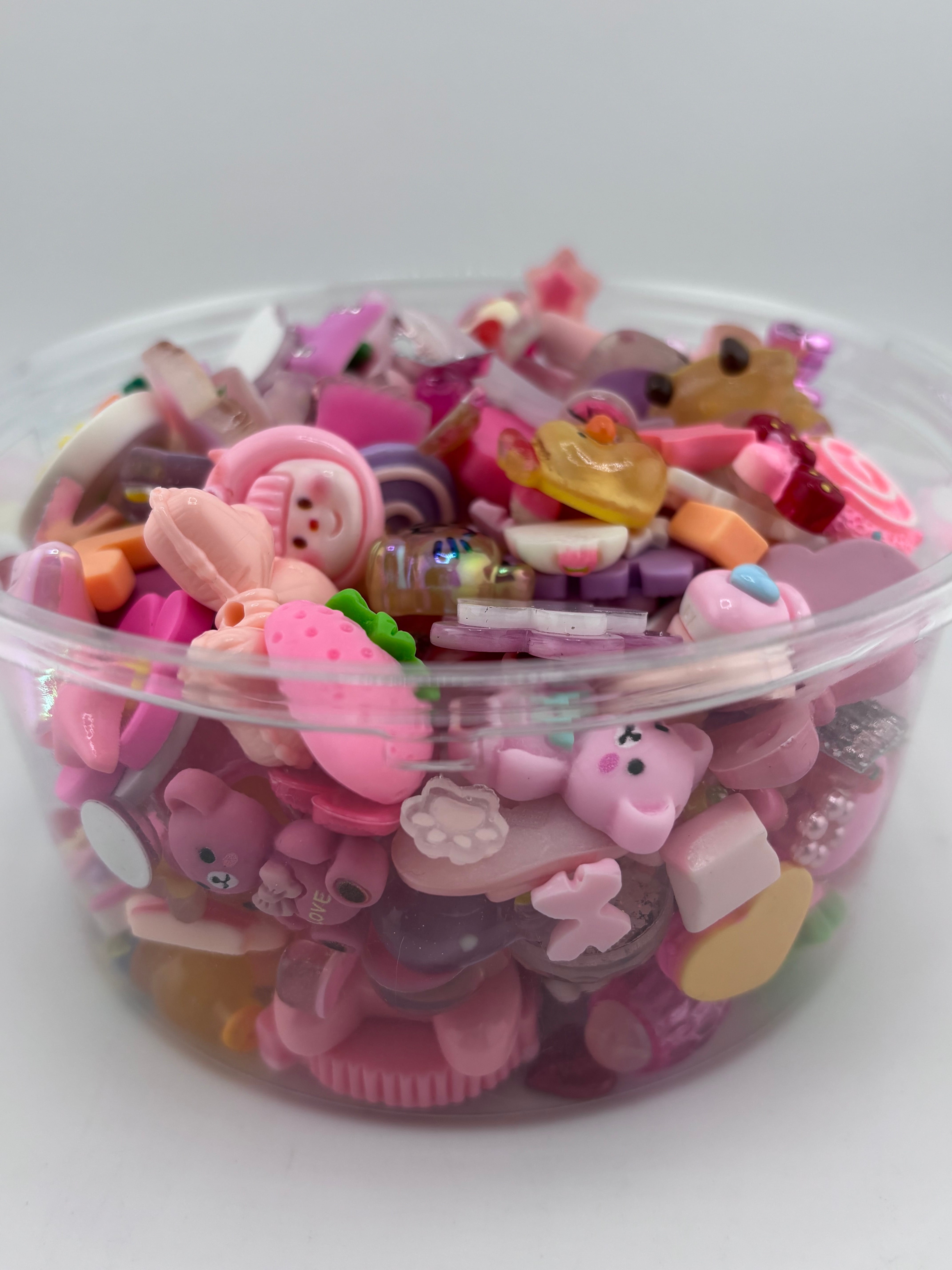 No.197 ハンドメイドパーツ デコパーツ カボション うさぎ くま あめ 飴 ,
