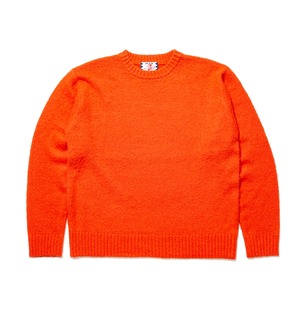 【SON OF THE CHEESE】MOHAIR CREWNECK（ORANGE）