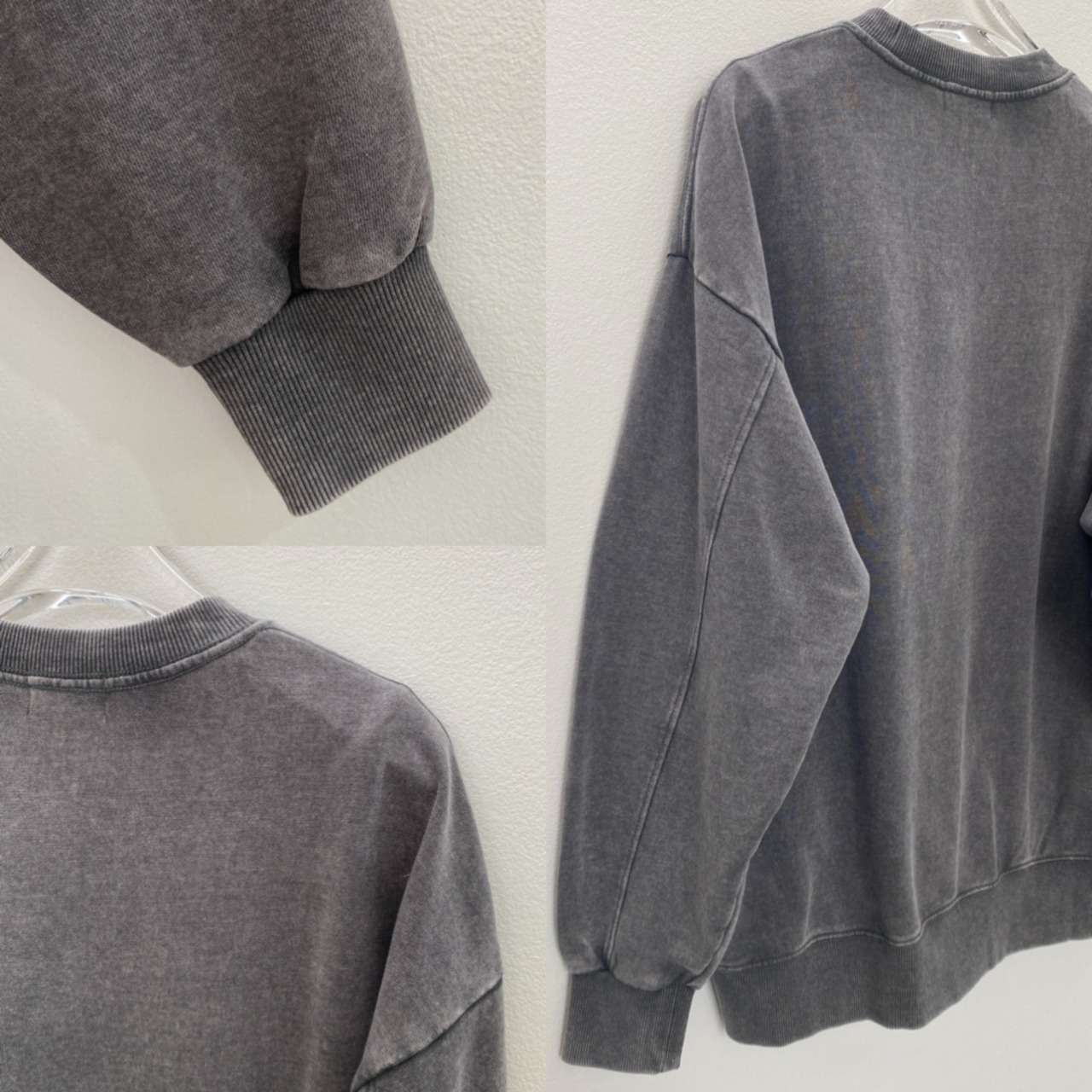 【受注予約:10月中旬入荷予定】ヴィンテージウォッシュオーバーSW/グレー