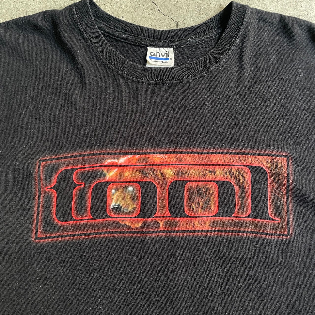 TOOL トゥール CALIFORNIA REPUBLIC 熊 アニマル 両面プリント バンドT 