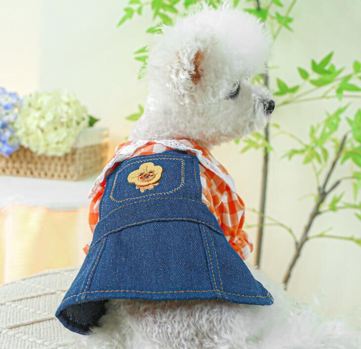 おすすめ☞【予約】№3102004 重ね着チェック&ジーンズワンピ