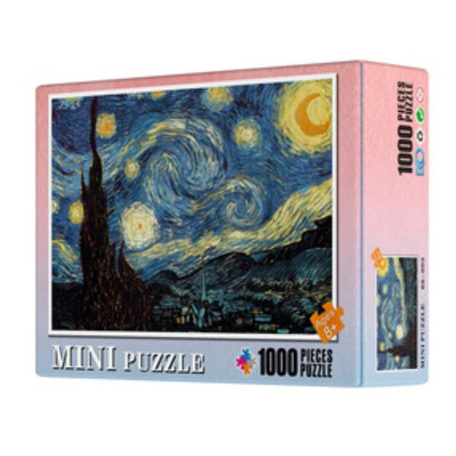 Minisan 1000ピース ジグソーパズル 幻の城 パズル スモールピース 風景 mini puzzle（38x 26 cm）