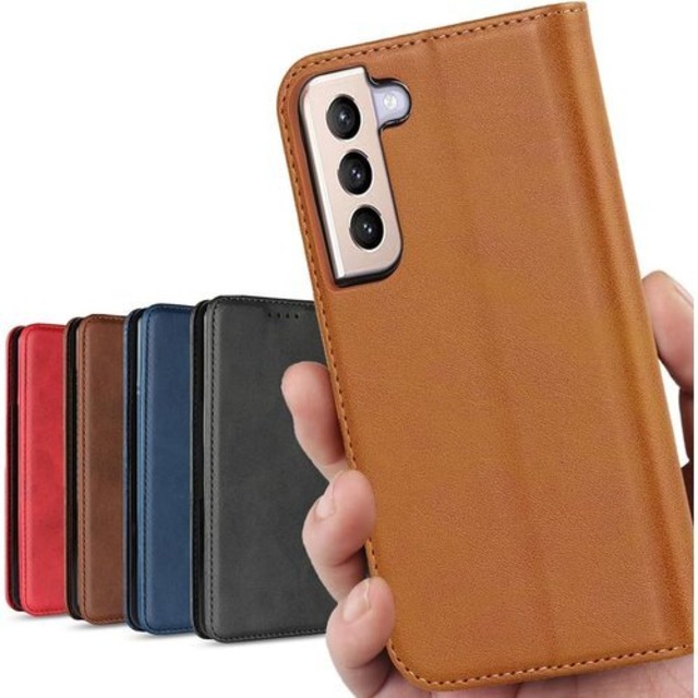 S22 galaxy ケース 手帳型 Galaxy S 手帳ケース doo / SCG13 ケース au 対応 S22ケース サムスン ギャラクシー S22 カバー S22 ケース SC51C ケース SCG13 カバー スマホケース S22ケース 適用 case iCoverCase 合成皮革 内蔵マグネット ケース 手帳型 カードケース スマホケース 携帯カバー カード入れ スタンド機能 落ち着いた色 レトロ ライトブラウン 1273