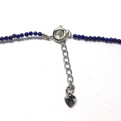 琥珀とターコイズの相性抜群 ラピスラズリ・琥珀・ターコイズネックレス ne1113