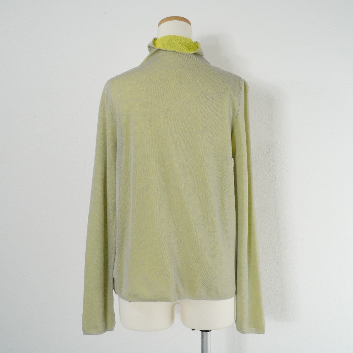 AMERI アメリ CHAMBRAY LIKE 2WAY KNIT シャンブレーライク2ウェイ 