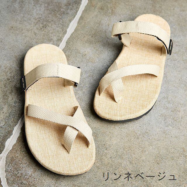 予約販売】サンダル メンズ レディース ユニセックス リンネ 麻