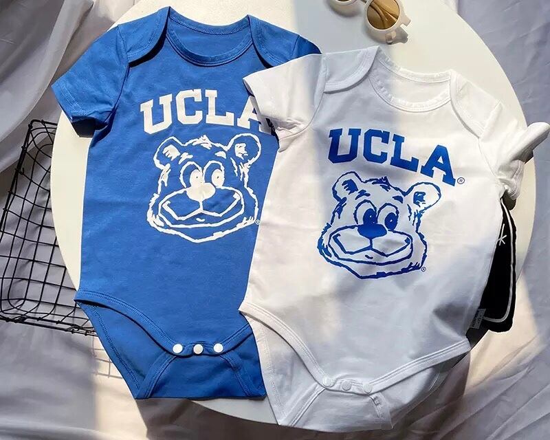 親子でお揃いコーデ / ロンパース / 女の子 / 男の子 / 〜24ヶ月( ブルー・ホワイト )