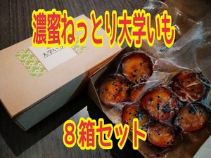 【春の大特価！】20%OFF！【８箱セットねっとり濃蜜「魂の大学いも」】送料無料！