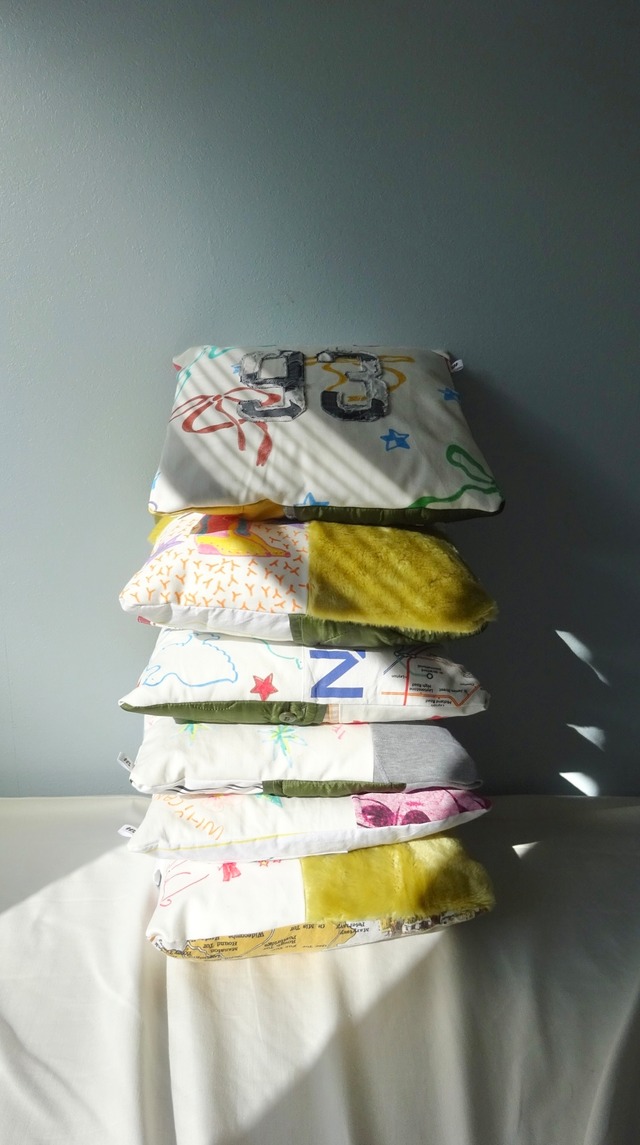 Remake cushion numbering × ribbon