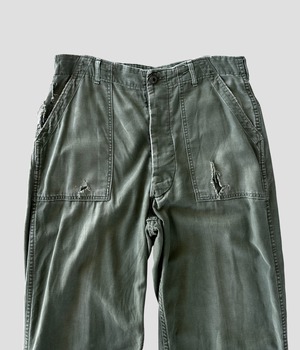 -U.S.ARMY- Vintage 50-60s 36×33 OG-107 Baker Pants