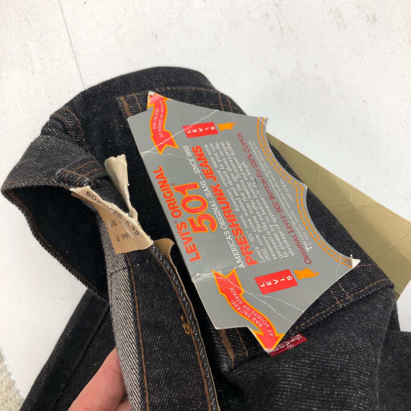 LEVI'S リーバイス 80年代 USA製 デッドストック フラッシャー付き 501