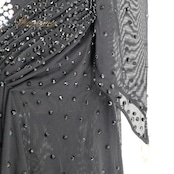 社交ダンス 衣装 ラテン ドレス ワンピース 黒 ビジュー デモ 競技 トライアル ゴールド 金 パーティ 発表会 豪華 華やか forever フォーエバー ブラック系 社交ダンスドレス パーティードレス フォーマルドレス 講演会用ドレス 高級感 競技用ドレス 大人女子用 上品 ステージ衣装 エレガント 美しいライン