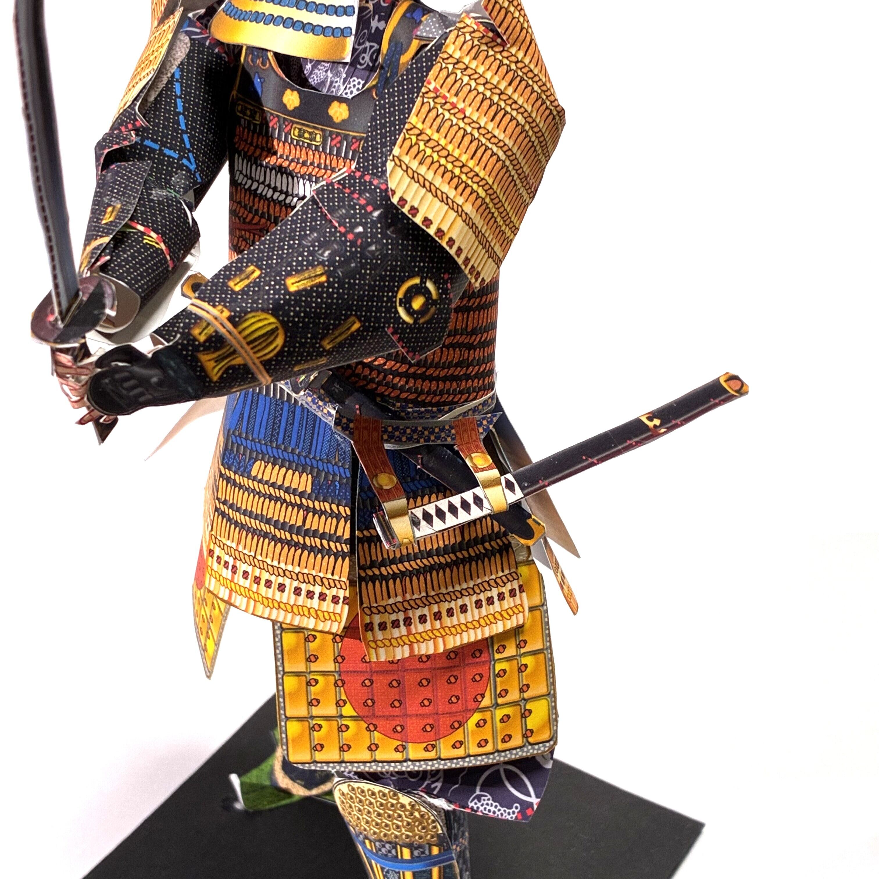 1/7スケール 戦国武将×甲冑シリーズ NO.3 「藤堂高虎」紅糸胸白威二枚