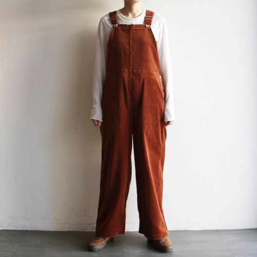 TOURNON.【 womens 】 Corduroy over alls