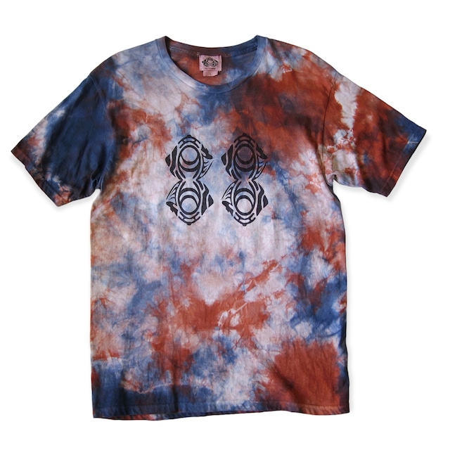 TKHOME FACTORY "88 LOGO" TIE DYE T-SHIRT -L-