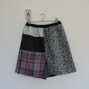 ぬのつなぎ パジャマパンツ - リネン A~I