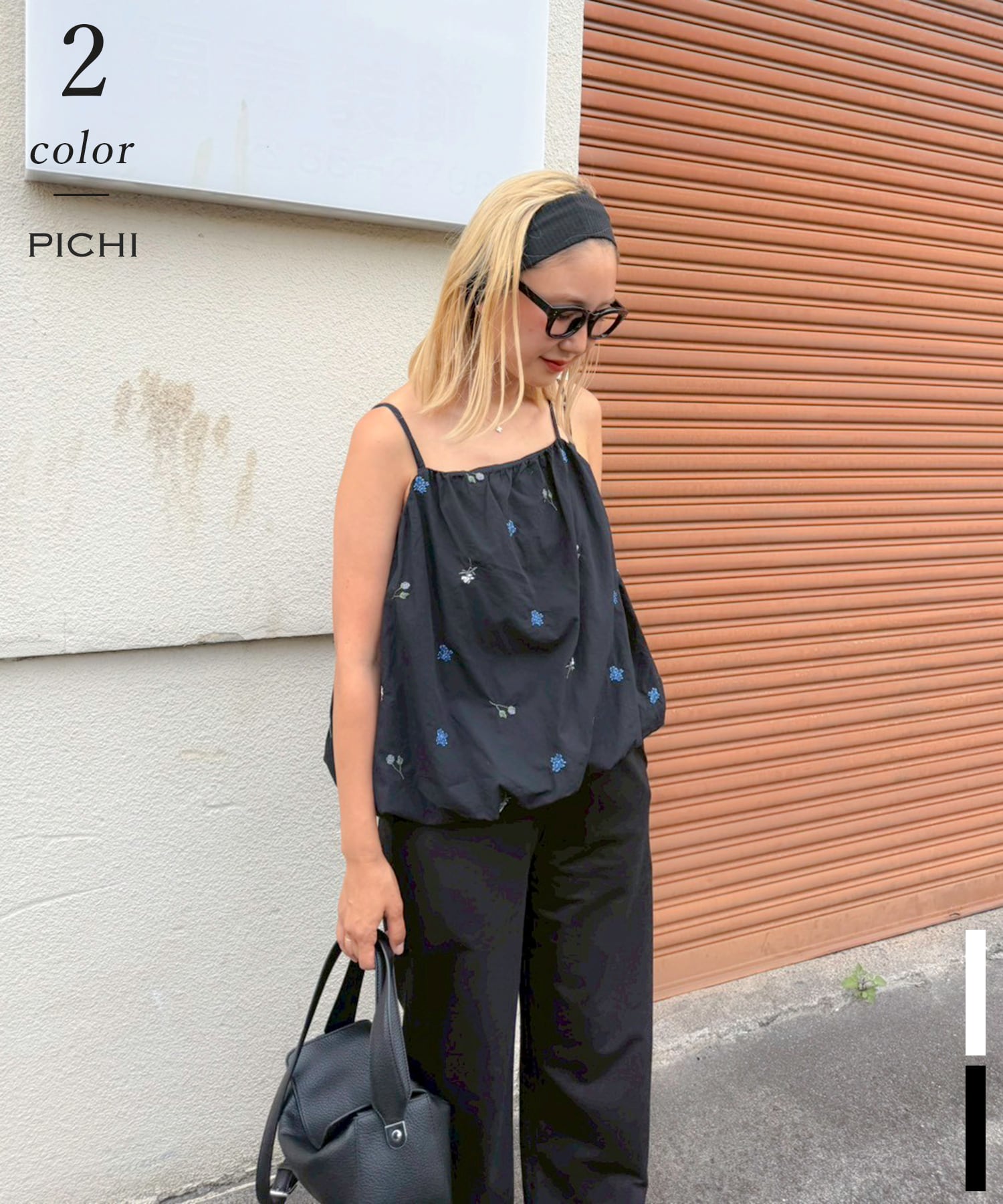 NEW バルーンフラワーキャミソール | PICHI