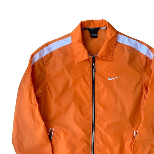 "90s Nike" nylon jacket orenge