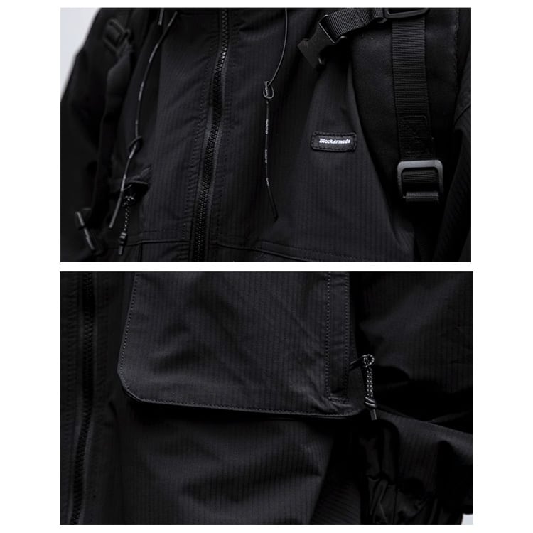 ★3D POCKET SILHOUETTE JACKET　　　A0843