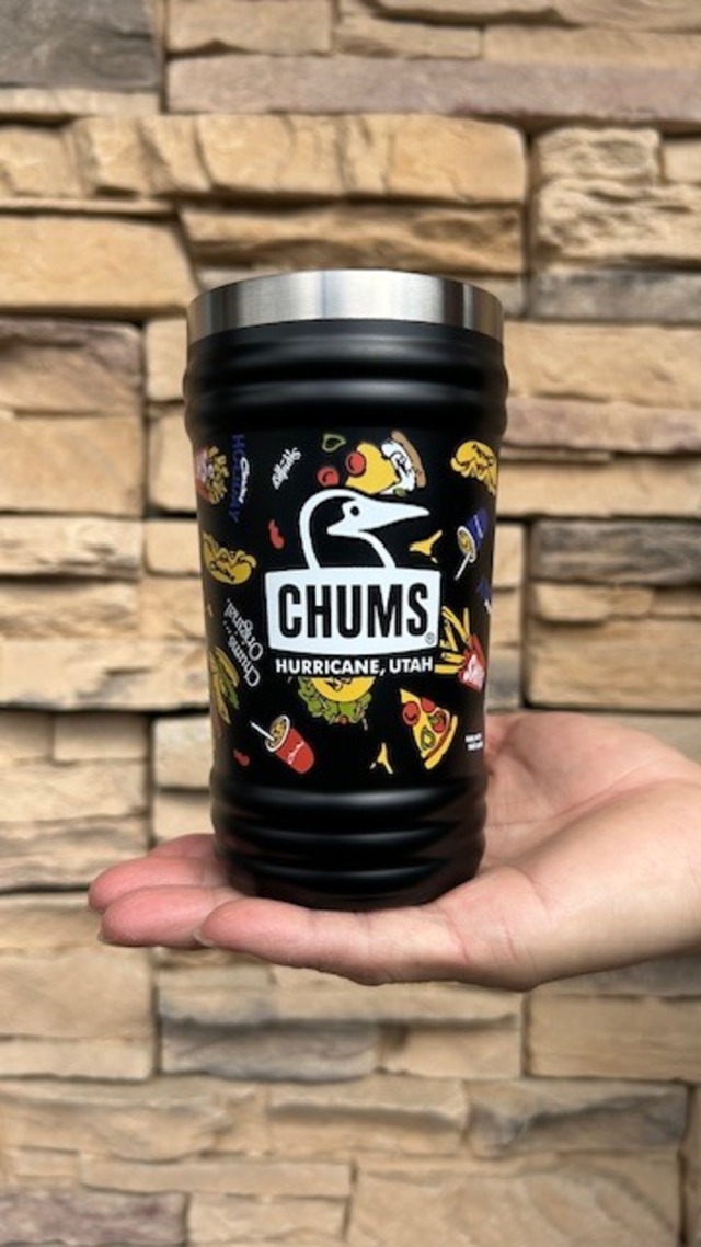 【CHUMS チャムス】キャンパーウェーブタンブラーパターンCamper Wave Tumbler Pattern 〈360ml〉