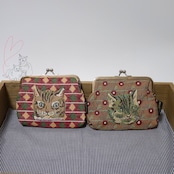 Nathalie Lete Mini purse Maya ナタリーレテがま口ポーチ　Maya