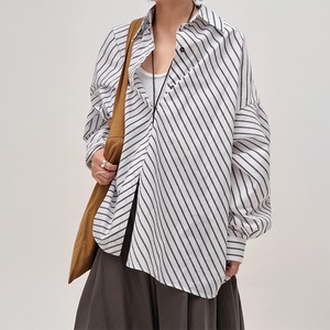 ストライプルーズシャツ 233045