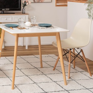 ダイニングテーブル 80cm コンパクトテーブル 正方形 スクエアテーブル 木製